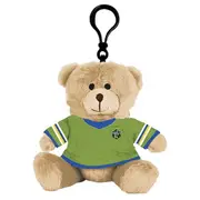 Canberra Raiders NRL HANGING Plush Teddy Bear Bag Tag Sublimated Team Jersey