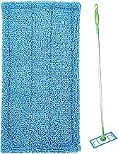 Swiffers Wet Pads, Reusable Wet Pads for Swiffers Mop, Heavy Duty Scrubby Microfiber Mop Cover Multi-Cleaning Wet Dry Refills for Floor Mopping and