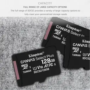 金士頓 Micro 存儲卡 Class10 carte SD 內存 16GB 32GB 64GB 128GB 256GB