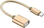 USB c to USB Adapter Type-c to USB 2.0 OTG Cable Connect Type-c Devices to USB Superspeed Data Transfer