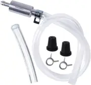 Brake Bleeder Hose- One Way Check Valve Tube Bleeding Tool Kit for Motorcycle Cl
