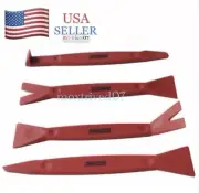 4 pc Nylon Pry Bar Set Automotive Dash Panel Plastic Trim Tool Molding Remover