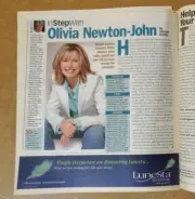 Parade Newspaper Magazine - Olivia Newton John - Grease