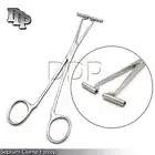 Septum Ring Piercing Clamp Forcep 6'' Tube Tunnel Nose Lip Tongue Nipple Tool