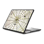 MacBook Air 15-inch (M2 - M4) Impact Case IN THE SPIDER'S WEB - HALLOWEEN CREEPY SPIDER SPOOKY BLACK GOLD