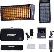 Aputure Amaran F21x 100W Flex LED Light Mat, Bi-Color 2500K-7500K Video Light Support DMX Sidus Link App Control for Video Photography