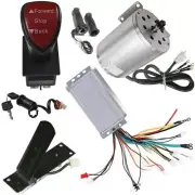 Speed Controller 48V 1800W Brushless Motor Pedal Kit For Scooter Go Kart Quad