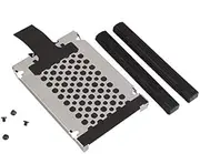 9mm Hard Drive Caddy Tray Bracket Rails with Screws for IBM Lenovo Thinkpad X60 X61 X60S X61S X200 X200S X201 X201I X200T X201T