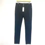 Eileen Fisher Tencel Ponte Pants Black Size 10 $258 Skinny Jean Utility NWT NEW