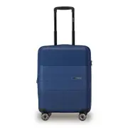Tosca Orion Travel Suitcase Luggage Small 55x38cm - Navy