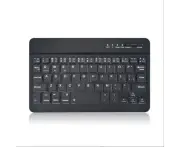 Bluetooth Keyboard, Wireless Charging Keyboard, Suitable for All Kinds of Tablet Computers, with LED Backlight, Black 8inches