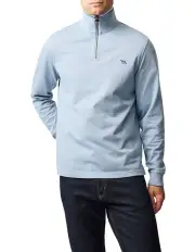 [Rodd & Gunn] 14oz 1/4 Zip Sweat Top in Arctic