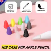 8x Soft Sillicon Nib Case iPad Pen Tip Protector Cover For Apple Pencil 1st 2nd