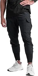 [DIOTSR] Mens Lightweight Joggers Pants, Cargo Athletic Sweatpants for Men, Slim Workout Pants with Pockets