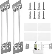 RV Shower Corner Shelf Bar | Adjustable RV Shower Corner Storage Shelf Bar | Straight and Angled Shower Corners Length 7-15 Inches Bar for Shower Gel