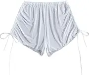 [Generic] Womens Plus Size Suits Black Shorts Boxer Shorts Shorts Lace Swimming Ladies Spring Ladies Plus Size Swimwear Ladies Swimwear Two Piece (White-A, XXXXL)