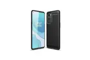 OnePlus 9 Pro Cover Case Brushed TPU Case - Black