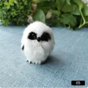 Simulation Owl E Ornament Furs Squatting Model Home Decoration Animal