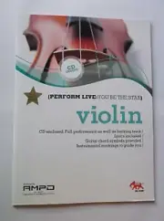 YOU BE THE STAR PERFORM LIVE VIOLIN VOL 1 MUSIC BOOK AND CD 9781863675512