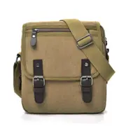 Casual Fashion Canvas Men's Bag Vintage Men's Canvas Shoulder Bag Fashion Men's Business Messenger Bag