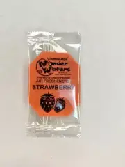 15 @ Wonder Wafers "Strawberry " INDIVIDUALLY WRAPPED Air Freshener