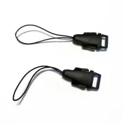 Set of 20 Paracord Camera Strap Quick Release Rectangle Buckles With Strings