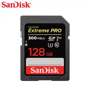 SANDISK Extreme PRO 32G 64G 128G SDXC UHS-II U3 專業攝影超高速記憶卡