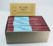 144 Big-Dipper 600 Pencils by J.R. Moon Pencil Co. Made in USA No Eraser BOX NEW
