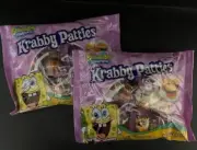 Spongebob Squarepants Krabby Patties Individually Wrapped Gummy Candy- 2 BAGS