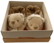 Doudou et Campagnie Lion Baby Slippers