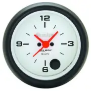 Auto Meter Phantom Series Clock 2-5/8" Quartz Movement with Second Hand AU5885