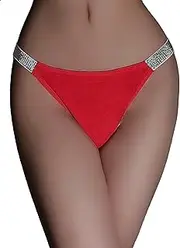 [Maysoar] Thongs for Women Sexy G-String Lace Panty Low Rise Underpants