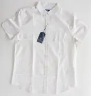 Ben Sherman Men's LG Stone Textured Slub Button Down S/S dress shirt New