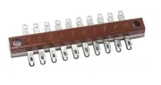 30pcs 3ПС5-10 10-POINT TO POINT WIRING TERMINAL STRIPS 10A 250V 11