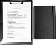 Nursing Clipboard - 2 Layers Folding Nursing Clipboard PP Nurse Clipboard Foldable, Clinical Resource Library for Nurses and Nursing Students, Nurse Clipboard for Offices, School, Hospital
