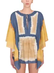 [Alberta Ferretti] Alberta Ferretti-Tie Dye Print Caftan-Donna 40