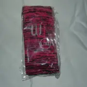Compression Socks Womens L/XL Red Black Knee High
