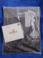 UNIQLO UT Final Fantasy VIII FF8 T-shirt + Sony PS1 game - collectors bundle