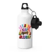 A Gay In A Manger Sports Water Bottle Funny Pride Christmas LGBTQ Jesus