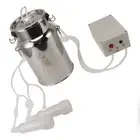Goat Milking Machine Stainless Steel Folding Handle Automatic Pulsation EC