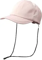 [CA4LA] Casilla SHK01206 Women's Baseball Cap, Washable, Water Repellent, Daily, Casual, Street, Loose, Large, Spring/Summer, Classical, Outdoors, Chin Strap, Cotton, Size Adjustable,