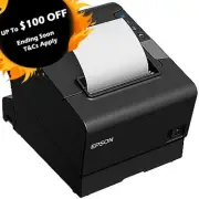 HP Distributed Epson TM-T88VI-241 USB/Serial/Ethernet Thermal Receipt Printer
