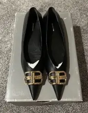 Balenciaga Women Espadrilles Flats Slippers Mules Shoes Size 36.5