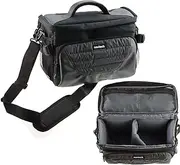 Navitech Grey Shoulder Camera Bag Compatible with Canon EOS 500D Digital SLR Camera