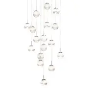 Eglo Montefio-2 17LT LED Crystal Chandelier Pendant Light