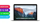 Apple Macbook 12" Retina Space Grey (M5, 8GB RAM, 512GB) - Grade (Excellent)