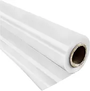 Happybuy Greenhouse Plastic Sheeting 24 x 50 ft, 6 Mil Thickness Clear Polyethylene Film, Hoop Green House Cover to Keep Warming, Superior Strength