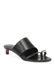 Vince Women's Suzie Almond Toe Kitten Heel Sandals
