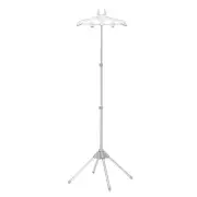 Display Stand Clothes Hanger Garment Foldable Tripod Steamer Rack Cloths8238