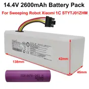 14.4V 14.8V 2600mAh Rechargeable Battery For Sweeping Robot Xiaomi 1C STYTJ01ZHM